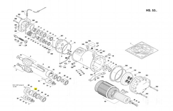 Anel-trava para compressor Bitzer [2205A] [382231-17]