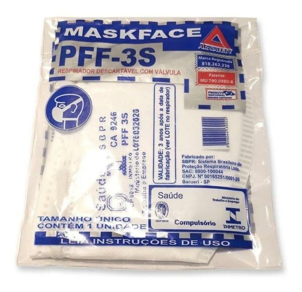 Máscara PFF-3S Maskface