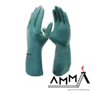 Luva Nitrílica com Grafeno e Algodão DA36801 GrapheNit
