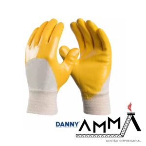Luva de Algodão com Nitrílico DA-SN885 NOVADEX 3/4