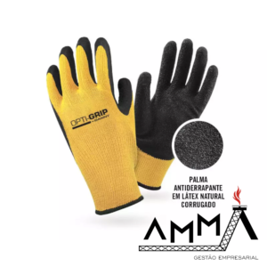 Luva de Segurança Antiderrapante VIC-12.310 OPTI-GRIP
