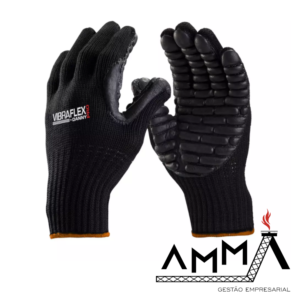 Luva de Segurança Contra Vibração DA4000 Vibraflex Work PRO